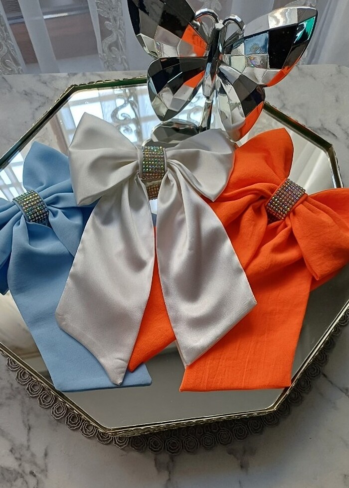 Taşlı fiyonk toka  - Görsel 2