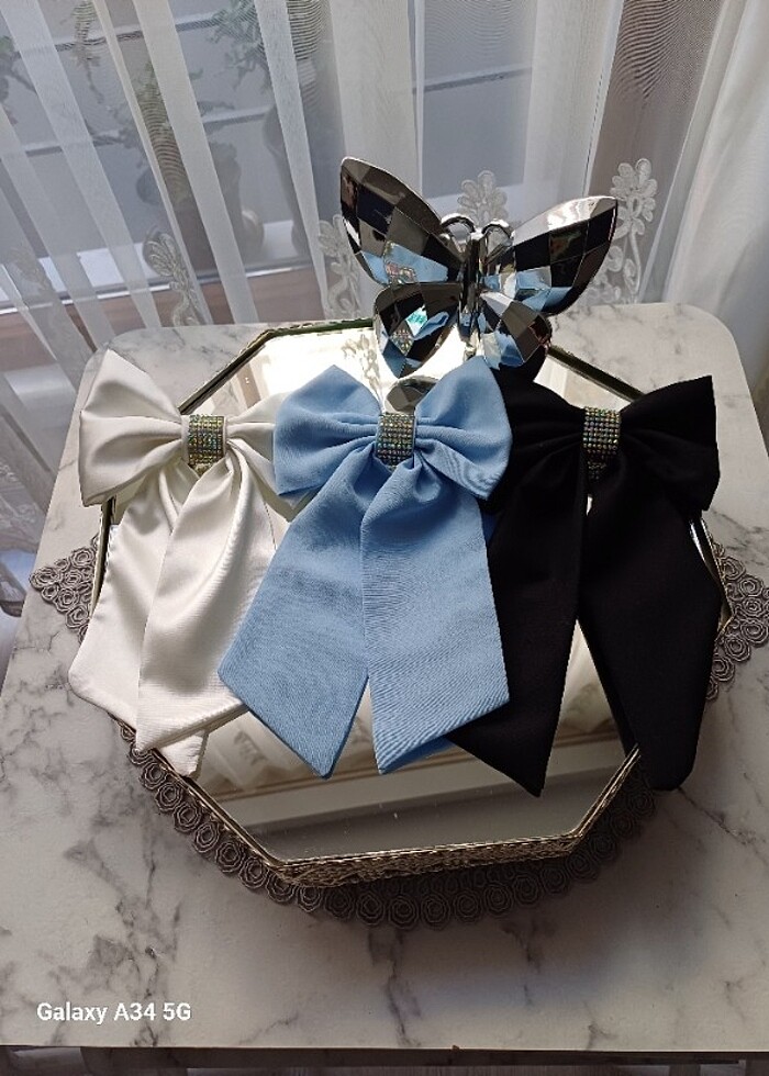 Taşlı fiyonk toka  - Görsel 4