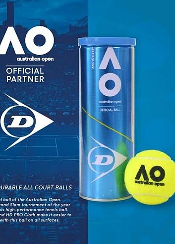 Wilson Tenis Topu - Dunlop Australia Open 