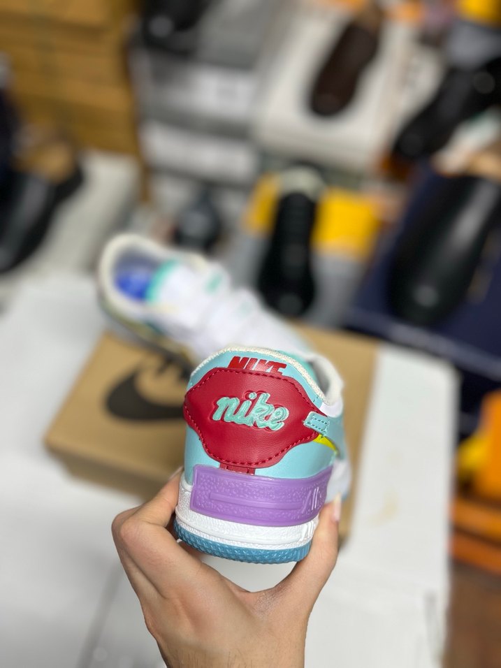 Renkli Bantlı Spor Ayakkabı - Görsel 4