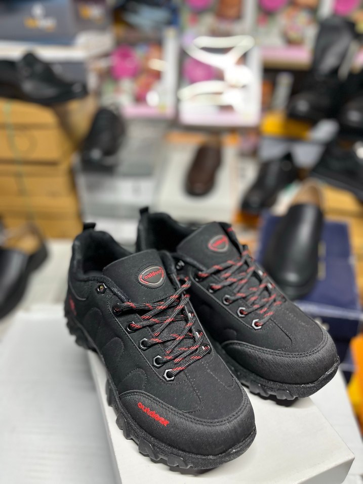 Erkek Siyah Outdoor Spor Ayakkabı - Görsel 3