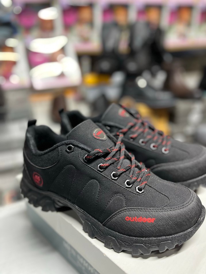 Erkek Siyah Outdoor Spor Ayakkabı - Görsel 2