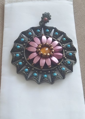 Hobby Life Renkli Boncuklu ve taş Bohem Kolye ucu