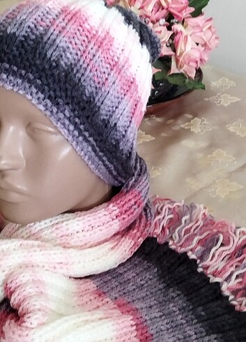 Atkı bere seti - Görsel 2