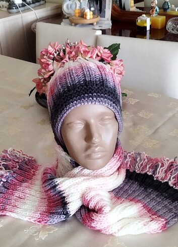 Atkı bere seti - Görsel 3