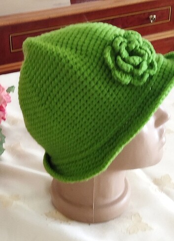 Kışlık örgü şapka  - Görsel 2