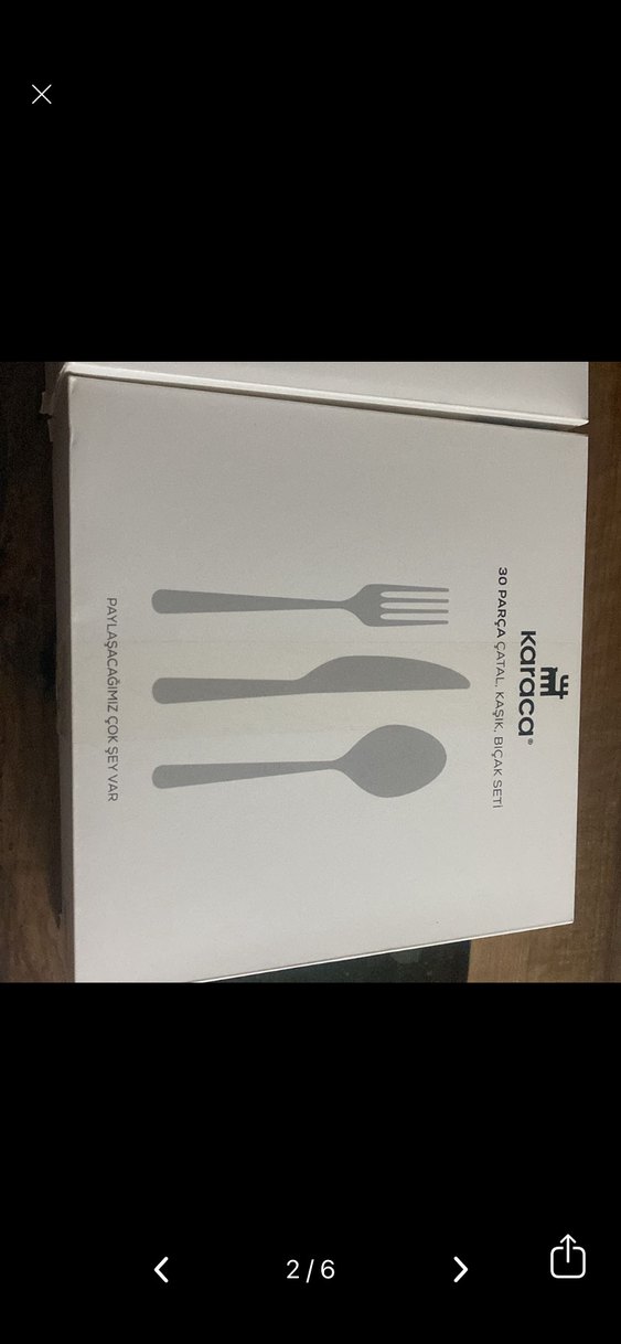 Karaca Orion  12 Kişilik Mat Altın Çatal Kaşık Bıçak Seti - Görsel 2