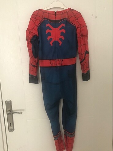 9 Yaş Beden kırmızı Renk Spıderman kostüm