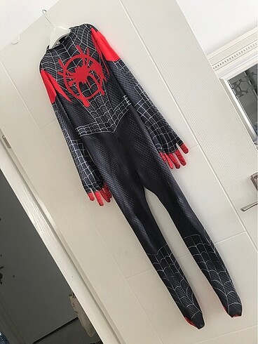 Diğer Milet morales siyah Spiderman kostüm