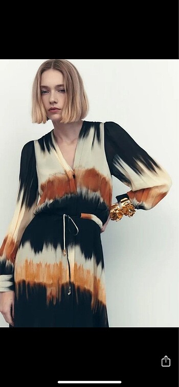 xs Beden Zara Elbise