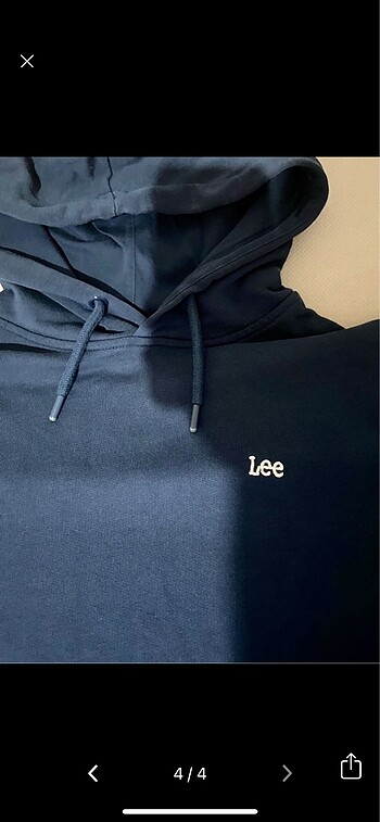 m Beden lacivert Renk Lee Saeatshirt