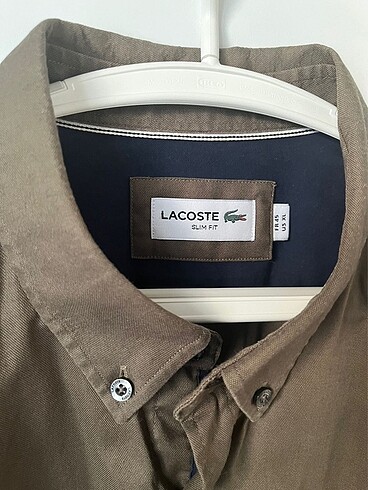xl Beden Lacoste Erkek Gömlek
