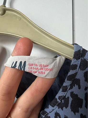 H&M H&M Elbise 5 6 Yaş