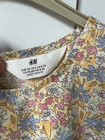 H&M H&M Elbise 8 9 Yaş