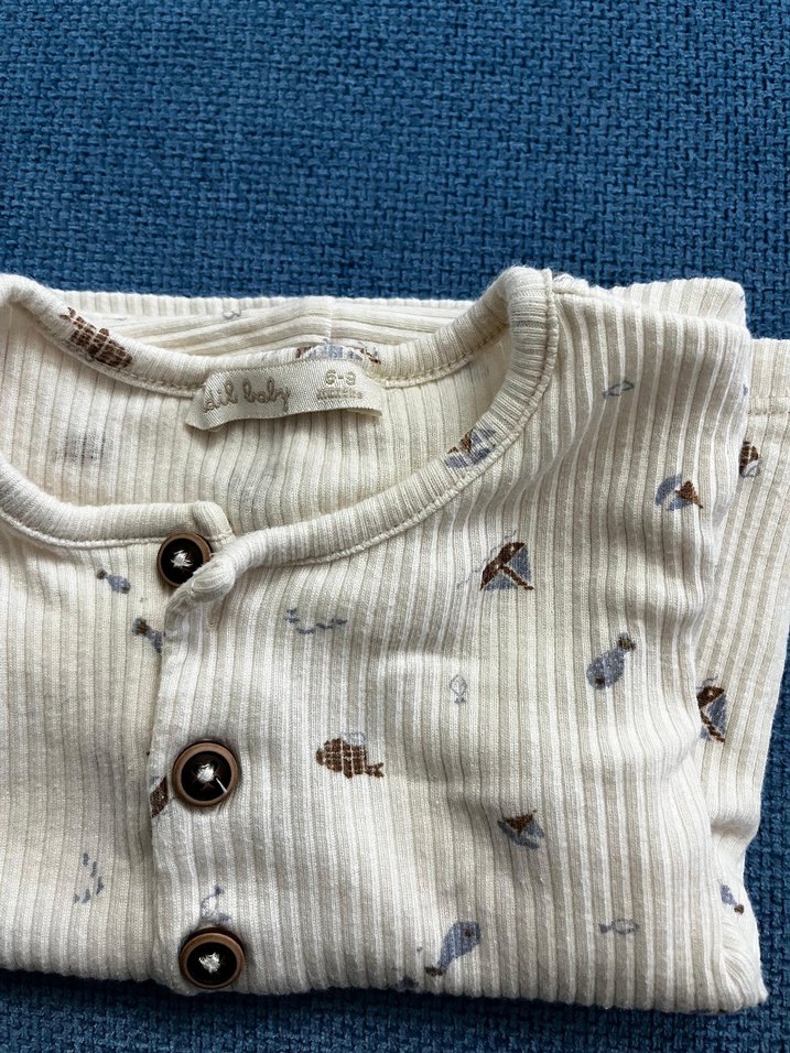 Kız Bebek Pamuklu ikili Takım - Görsel 2