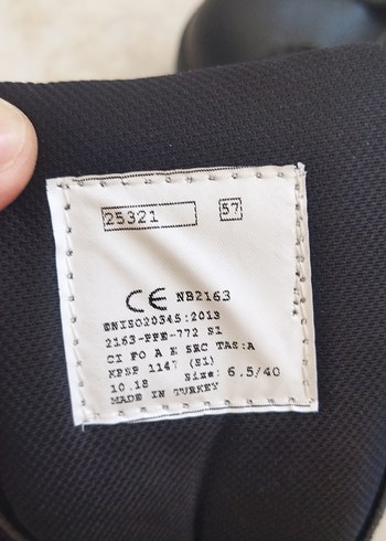 Siyah YDS Spor Ayakkabı ve Tabanlık - Görsel 4