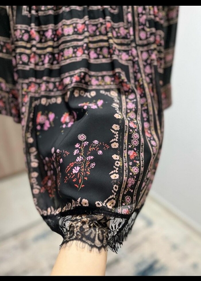 zara  ofis stili elbise - Görsel 3