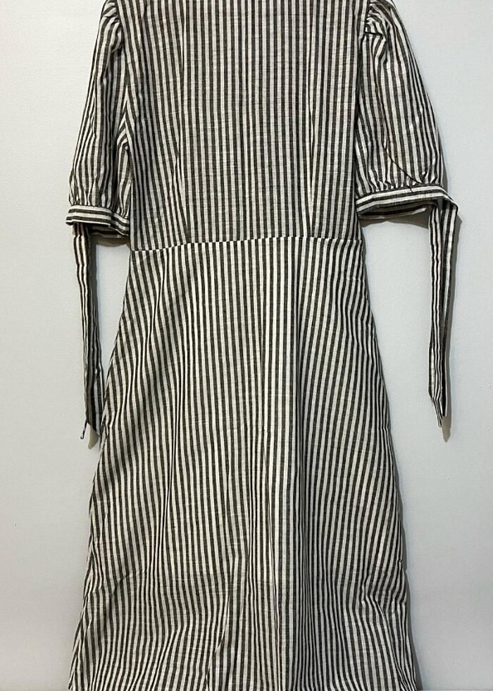 Keten yazlık elbise - Görsel 4