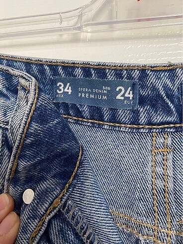 34 Beden Mom Jean Pantolon