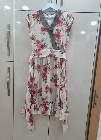 s Beden İpekyol sifon elbise