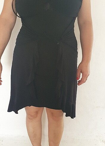 Diğer Elbise kısa siyah
