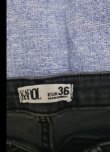 Diğer Karol kot jean yüksek bel
