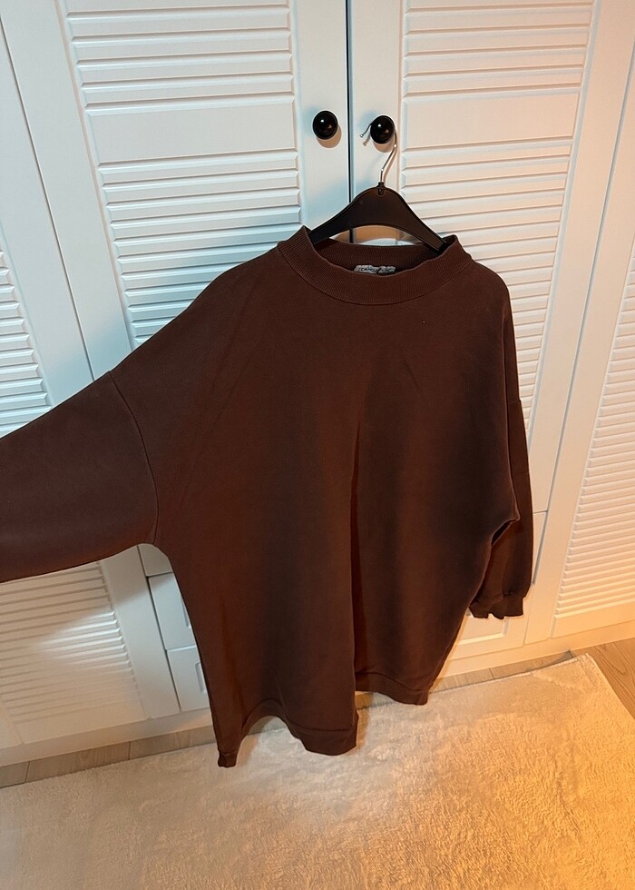 oversize sweatshirt - Görsel 2