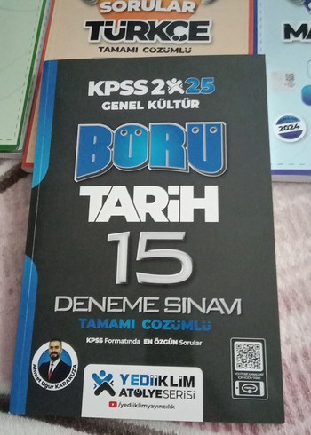 KPSS Tarih 15 Tamamı Çözümlü Deneme Sınavı