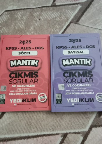 2025 KPSS ALES DGS Sözel ve Sayısal Mantık Çıkmış Sorular