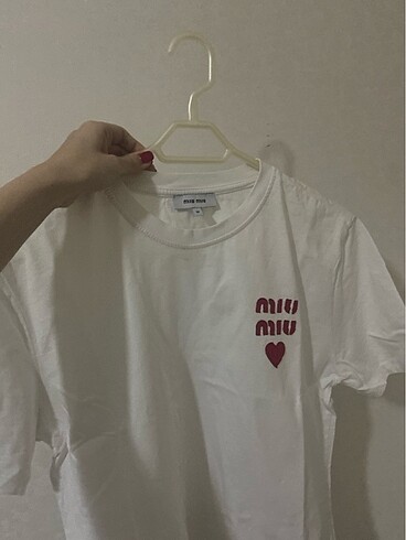 Miu miu oversize tişört