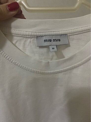 m Beden Miu miu oversize tişört