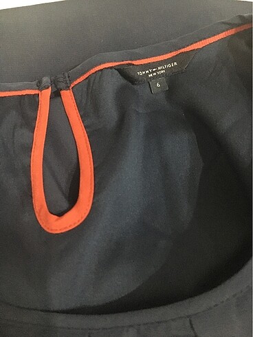 38 Beden Tommy Hilfiger Lacivert Elbise