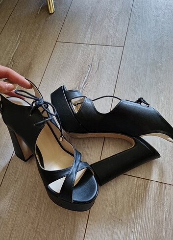 Gotik mükemmel ayakkabı topuklu