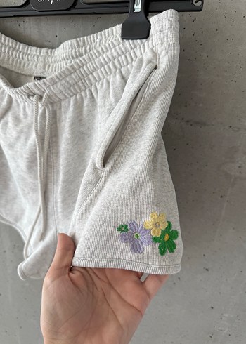 m Beden gri Renk Orj Victoria Secret Gri Pamuklu Şort