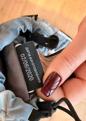 Burton Gri Baskılı Kayak Eldiven - Görsel 3