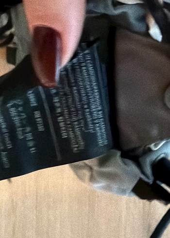 Burton Gri Baskılı Kayak Eldiven - Görsel 4