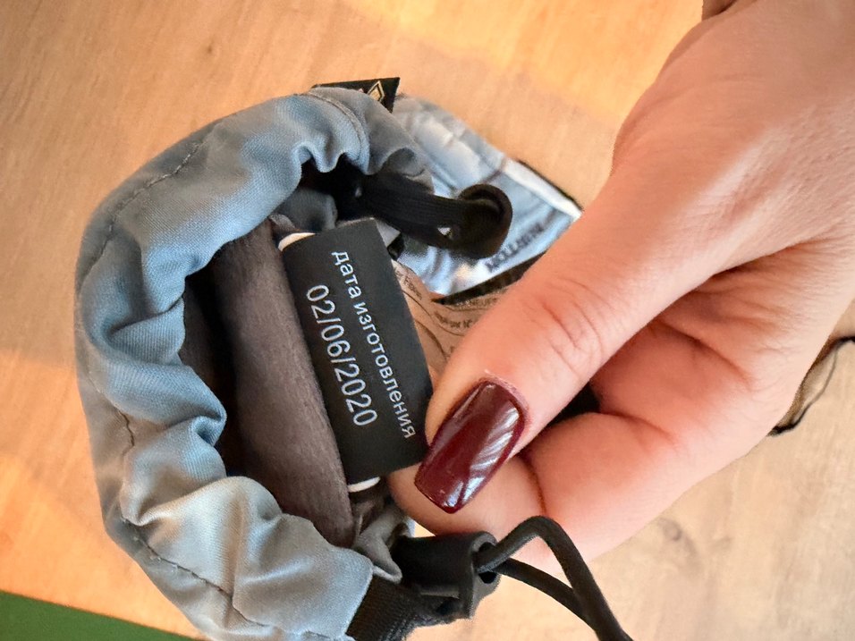 Burton Gri Baskılı Kayak Eldiven - Görsel 3