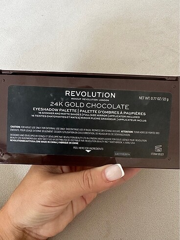 Beden Revolution Far Paleti