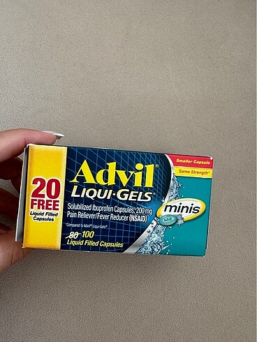 Advil Jel 100 tablet ağrı kesici