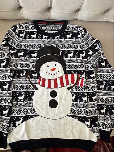 LCW yünlü yılbaşı Noel kazağı