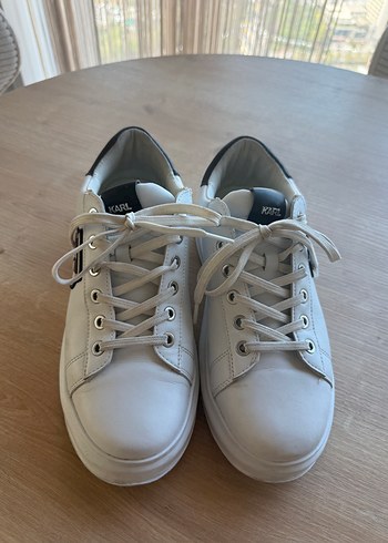Karl Lagerfeld Karl Beyaz Kadın Platform Spor Ayakkabı