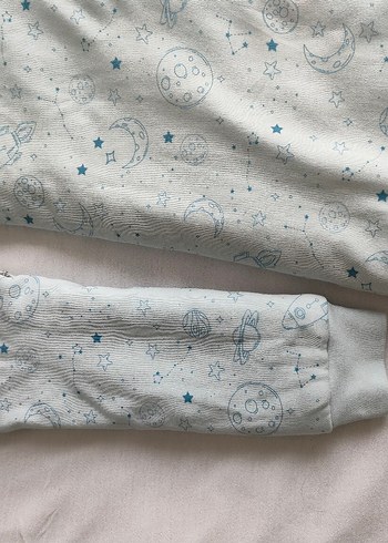 mavi Desenli Bebek Uyku Tulumu - Görsel 3