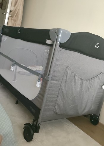 Gri Beşik Oyun Parkı Tüm Yataklara Uyumlu - Görsel 6