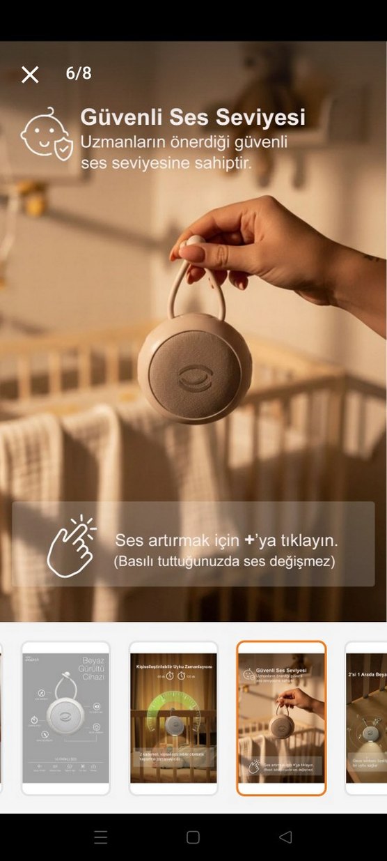 Beyaz Akıllı Bileklik, Radyasyonsuz, Mavi Işık Yok - Görsel 3