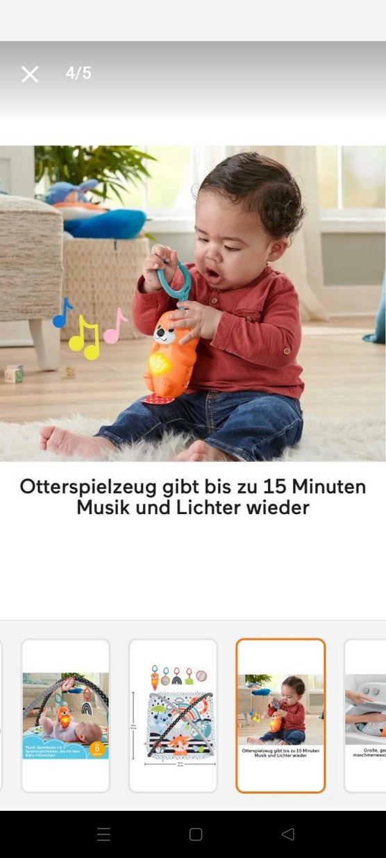 Renkli Bebek Oyun Halısı - Görsel 4