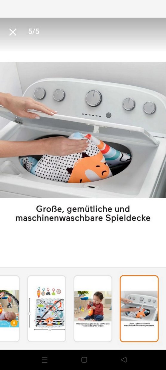 Renkli Bebek Oyun Halısı - Görsel 5