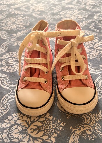 Converse Kız Çocuk Pembe Nakışlı Spor Ayakkabı