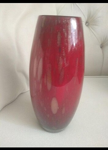  Beden kırmızı Renk Vintage cam/opal vazo