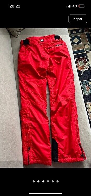 Kayak pantolonu, kırmızı, kadın markası ıguana - Görsel 3