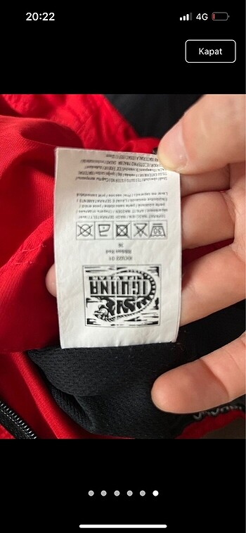 Kayak pantolonu, kırmızı, kadın markası ıguana - Görsel 6